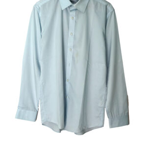 light green cotton formal button down shirt